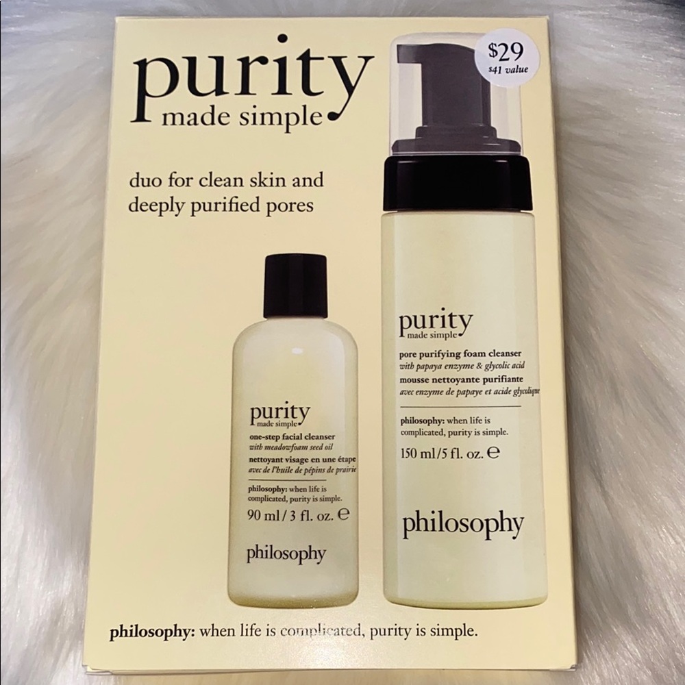 philosophy Purity Made Simple Cleanser Duo